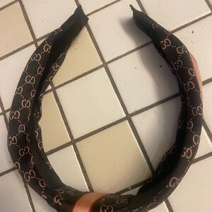 Gucci Black and Brown Headband
